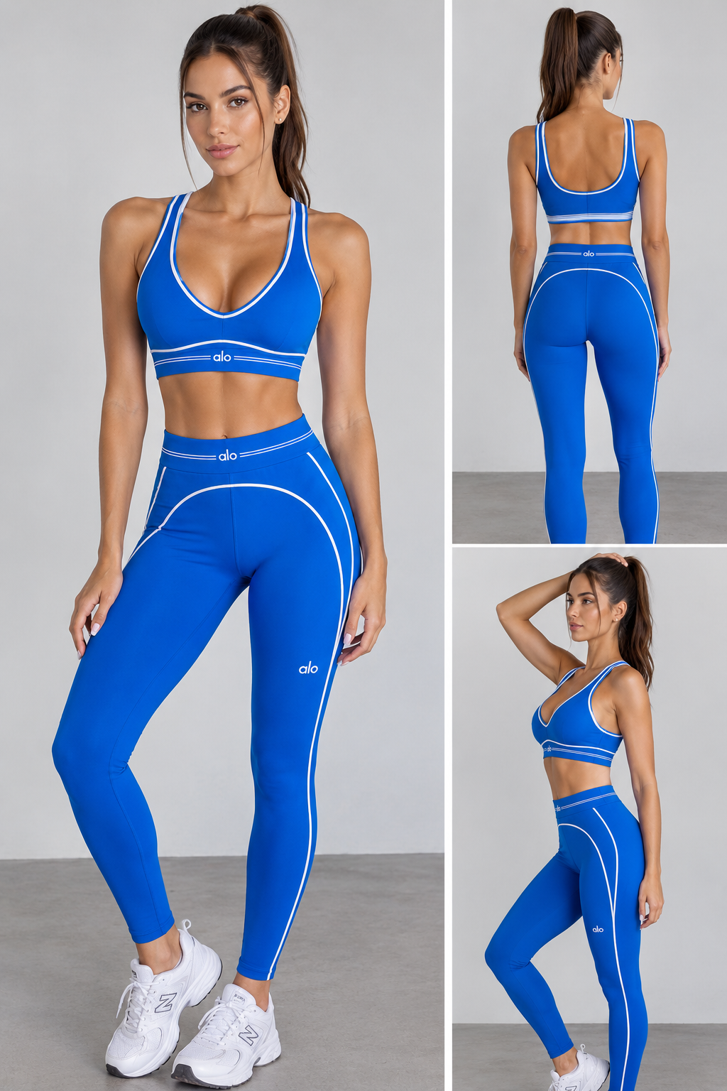 Alo Yoga Airbrush Heart Throb Set.