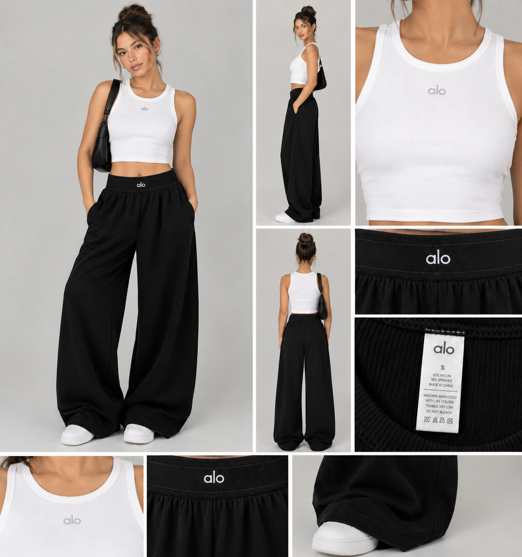 Alo Sculpt & Shine Tank Top