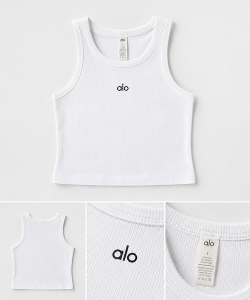 Alo Sculpt & Shine Tank Top