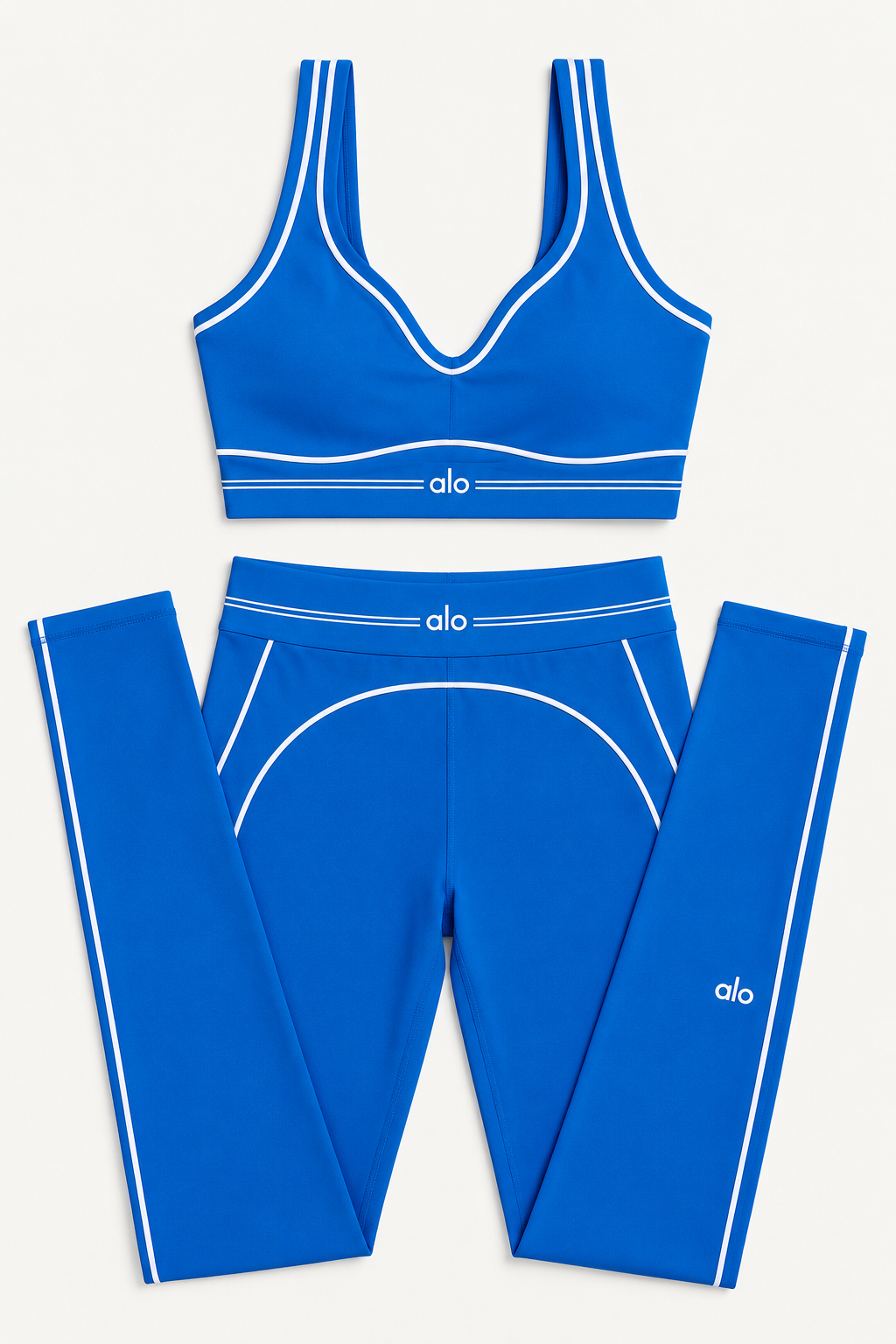 Alo Yoga Airbrush Heart Throb Set.