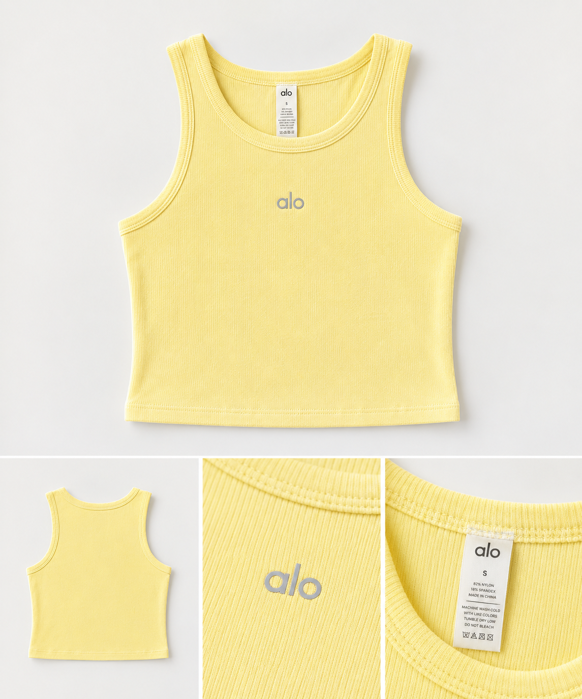 Alo Sculpt & Shine Tank Top