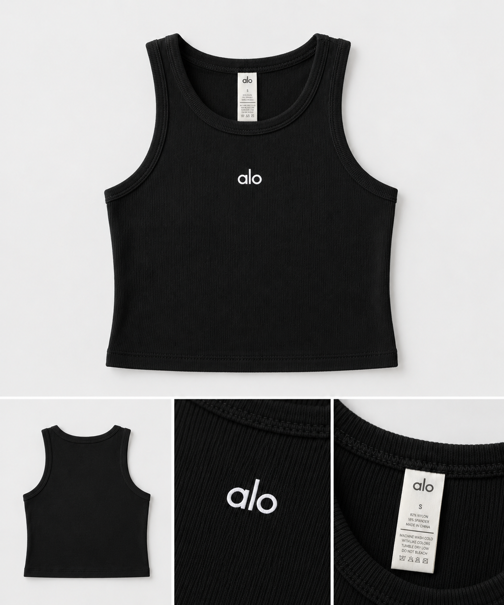 Alo Sculpt & Shine Tank Top